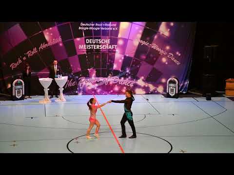 Anja Gentner u. Christian Gartmeier, DM Rock´n´Roll, Landsb. a. Lech, 16.06.18, A-Klasse Akro