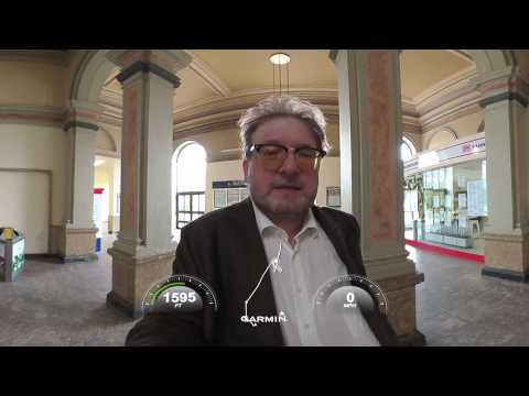 360 Grad Video: Streifzug durch den historischen Hauptbahnhof Hof
