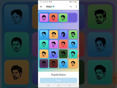 26 September 2024 Puzzle Durov in Major mini app in telegram
