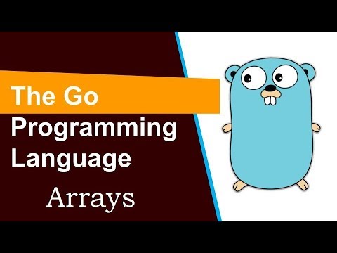 Go programming Tutorial 12 Arrays हिन्दी