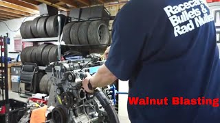 Cleaning My Intake Valves with  a Walnut Blaster