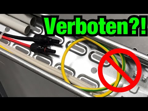 Grounding cable trays is forbidden - really?!? Proofwood