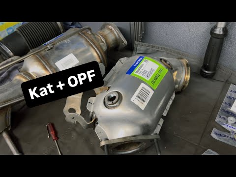 Volvo XC40 T3 P200200 P245399 Catalytic converter + OPF | No TÜV | Differential pressure sensor |...