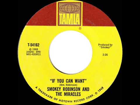 1968 HITS ARCHIVE: If You Can Want - Smokey Robinson & The Miracles (mono)