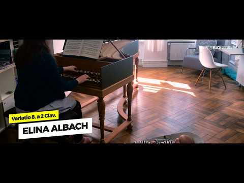 10 Elina Albach / Variatio 8. a 2 Clav. / GOLDBERG - eine Variation zur Nacht
