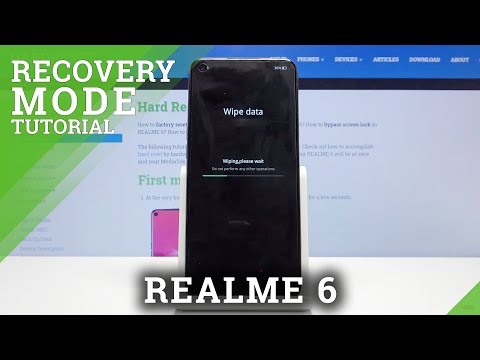 Wipe Data in REALME 6 – Restore Defaults / Hard Reset by Recovery Mode