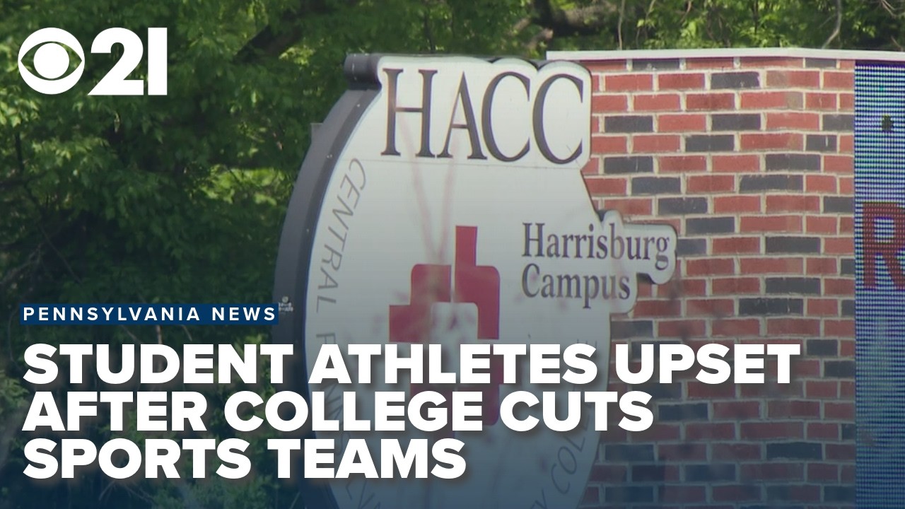 Student athletes say they were blindsided by college's decision to cut sports teams