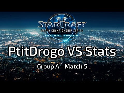 PtitDrogo VS Stats - grupa A match 5 - Indy & Zedd - Mistrzostwa Świata w StarCraft 2
