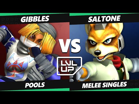 LVL UP EXPO 2023 - Gibbles (Sheik) Vs. SALTONE (Fox) SSBM Melee Tournament