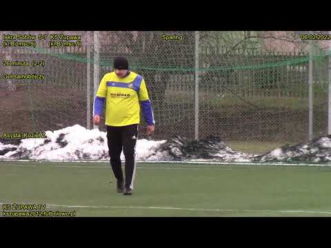 Sparing: Iskra Sobów 5-7 KS Żupawa (Samobójczy 2-2) 06.02.2022