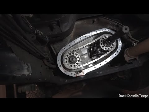 Tow Rig Tech! Replacing the worn out transfer case chain in the Cummins!