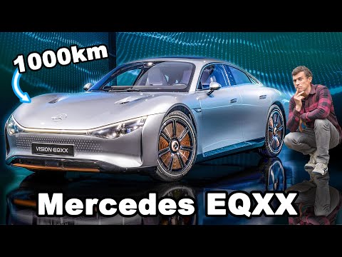 ¡Este nuevo Mercedes es el primer EV de 1000km!