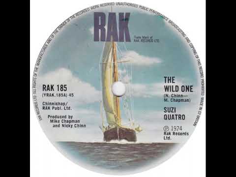 UK New Entry 1974 (247) Suzi Quatro - Wild One