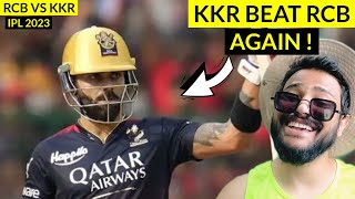 RCB can't play spin at all ! 🤐 RCB vs KKR - IPL 2023 - Match Review - Best & Worst ft. Virat Kohli
