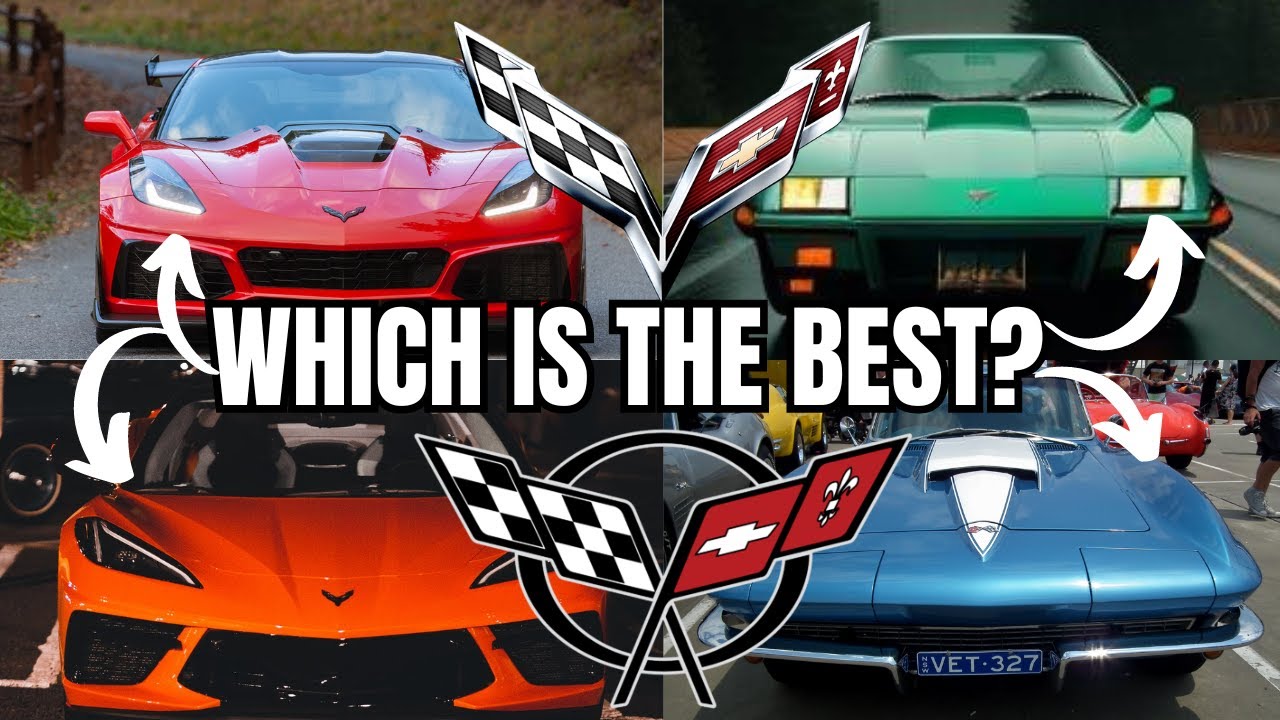 COMPLETE Ranking Of EVERY CORVETTE Generation!