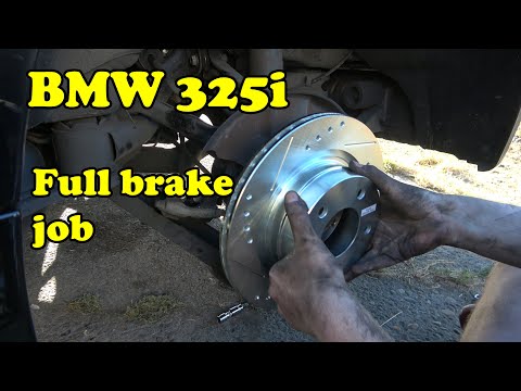 2006 BMW 325i Full Brake Job | Pads and Rotors