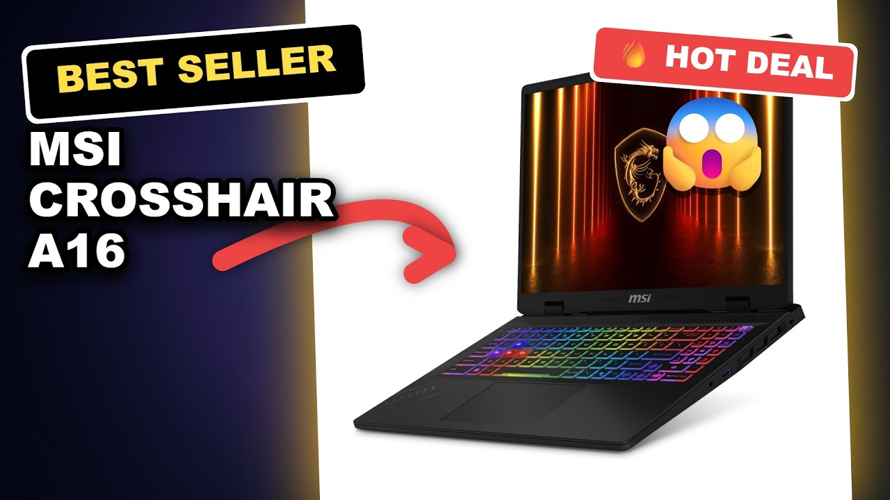 MSI Crosshair A16 Review: Is This AMD Ryzen 9 + RTX 5060 Laptop Worth It?