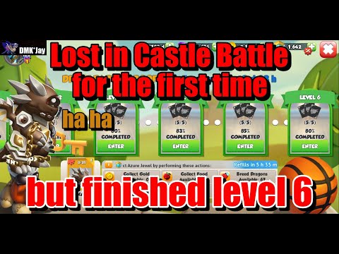 Completed Level 6 Divine Party Rooftop Castle Event  - Dragon Mania Legends - (DMK*Jay) 드래곤 매니아 레전드