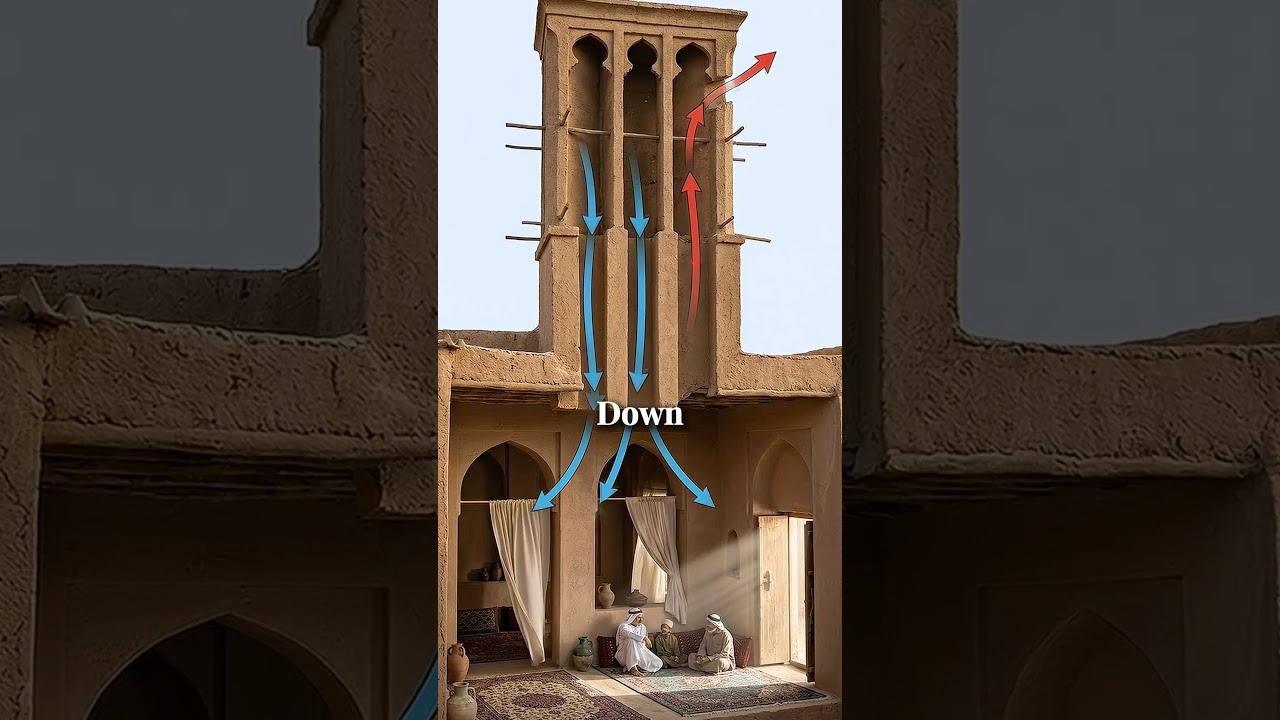 How Persians Cooled Homes Without Electricity