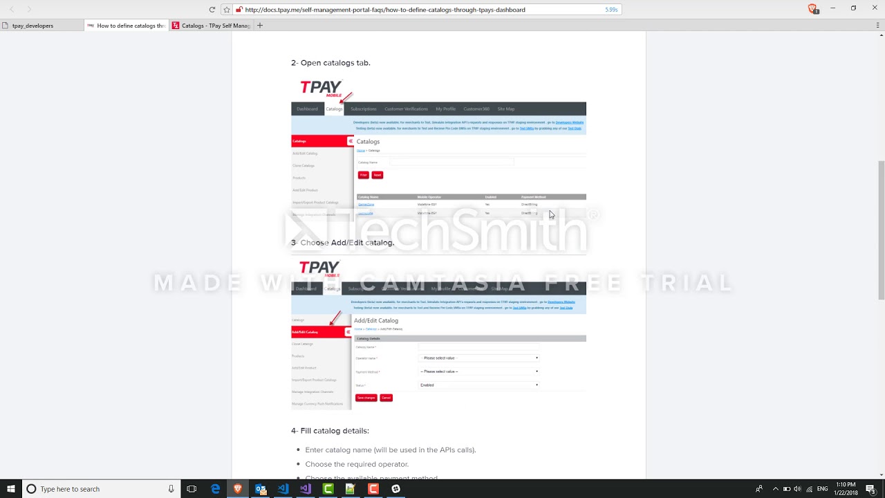 Tutorial: developers.tpay.me