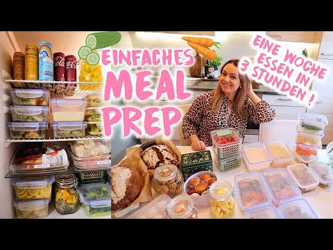 MEAL PREP🍝 for the family • A week's worth of FOOD in 3 hours! 🫨 • Quick & Easy 🕑 • Maria Castielle