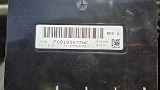 2014-2017 Dodge Ram 1500 HVAC Control Module Location and Removal