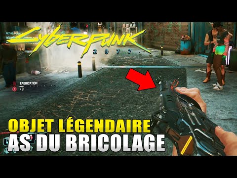 CYBERPUNK 2077: HOW TO CRAFT LEGENDARY ITEMS (DIY Ace Trophy/Achievement Guide)