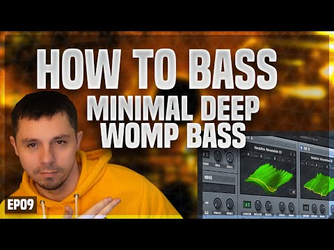 How To Make Bass - Deep Womp Bass for DNB like Alix Perez, Klinical, Azotix