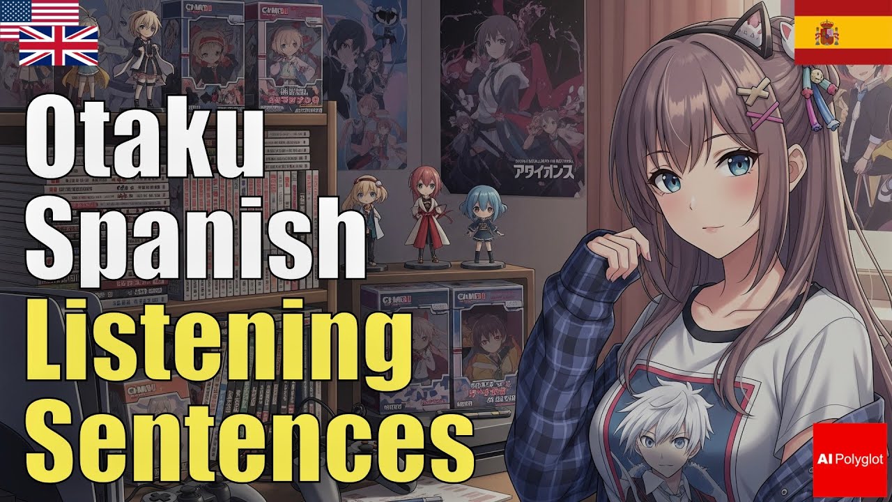Otaku Spanish Listening Sentences | Natural Listening | Must-Know