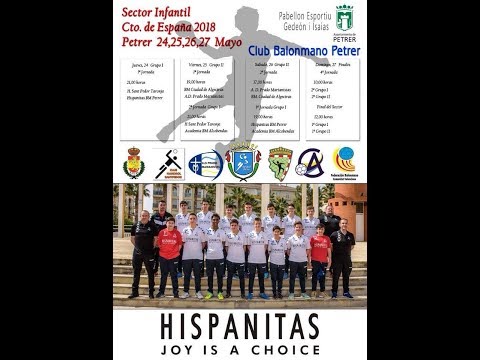 Sector infantil Petrer 2018 - Hispanitas Bm. Petrer - AD Prado Marianistas