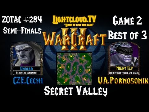 CZE.Cechi (UD) VS UA.Sonik (NE) - WC3 G2 - ZOTAC #284 SF