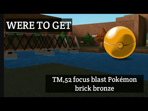 HOW TO GET TM52 (FOCUS BLAST) POKEMON BRICK BRONZE