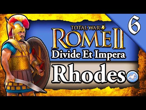 MACEDON COUNTER-ATTACK! Total War Rome 2: DEI: Rhodes Campaign Gameplay #6
