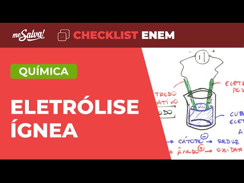 Eletroquímica: Eletrólise Ígnea - Química | Checklist ENEM | Me Salva!