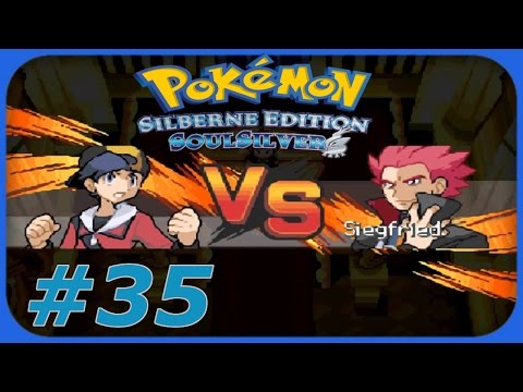 Let's Play Pokémon Soul Silver (German) #35 - Kampf gegen Champ Siegfried