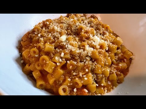 Ditalini Pasta [Ground Beef] Easy Dinner Idea