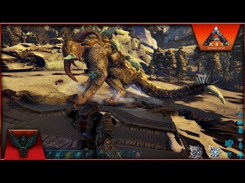 ARK EXTINCTION: SOLO TAMING THE ICE TITAN EP. 28