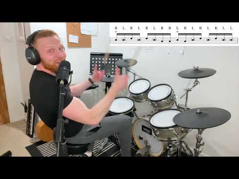 Triple Paradiddle Drum Fill