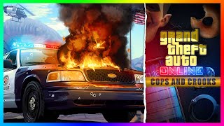 GTA 5 Online Cops N Crooks Update - NEW Details On The DLC that Rockstar Games NEVER Released!