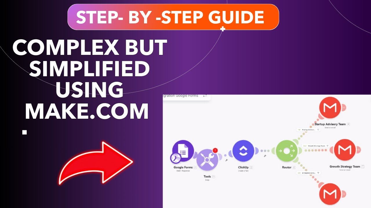 Simplify Complex Workflow With Make.Com Automation 
