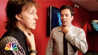 Jimmy Fallon and Paul McCartney Switch Accents Video