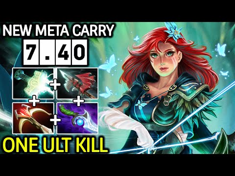 Windranger Meta 7.40 Carry – One Ult Kill Insane Focus Fire Damage Dota 2