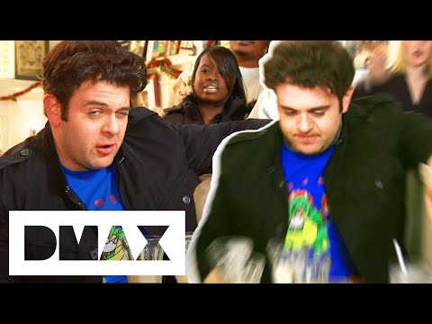 Adam Is Beaten By 15 Malt Milkshakes! | Man v. Food