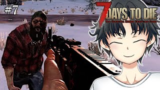 作業台でマシンガン作ってゾンビ共を救済しよう【7days to die a20：実況#7】
