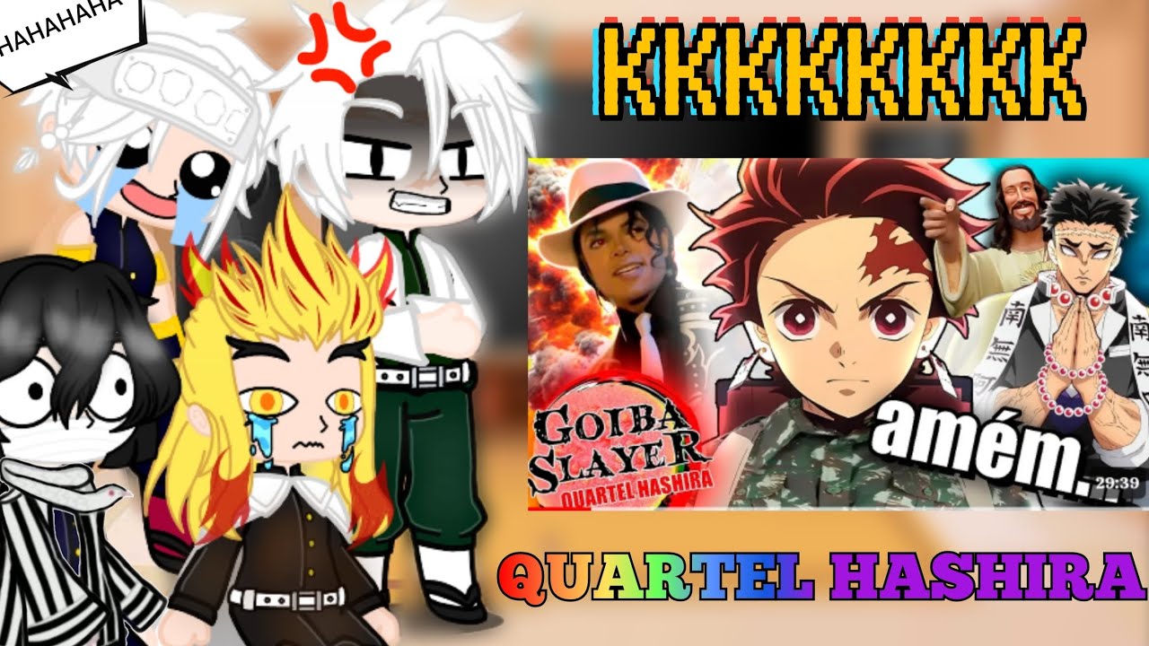 Hashiras react KIMETSU NO YAIBA E O QUARTEL HASHIRA 😂❤️ •COMPLETO• TsukiUraya
