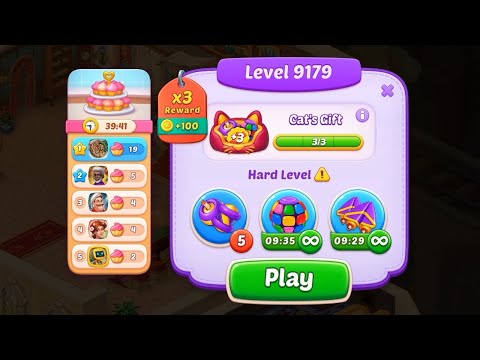 homescapes level 9179 | homescapes hard level