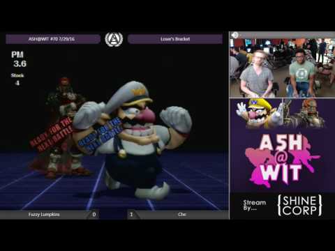 Fuzzy Lumpkins (Wario) vs Che (Ganon) - ASH@WIT #70 PM Bracket