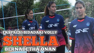 Download lagu EKSPRESI BIDADARI VOLLY SHELLA BERNADETHA SAAT BERTANDING | BIKIN HANCUR RUMAH TANGGA. mp3