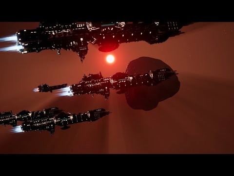 Skalgrim Mod 2021: Ravens Claws - Raven Guard vs Chaos - Battlefleet Gothic Armada 2