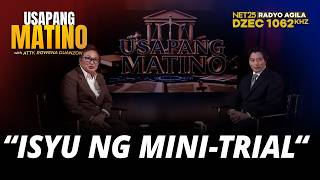 Download lagu Mini-Trial sa House of Representatives —Ano ang Totoong Agenda? mp3